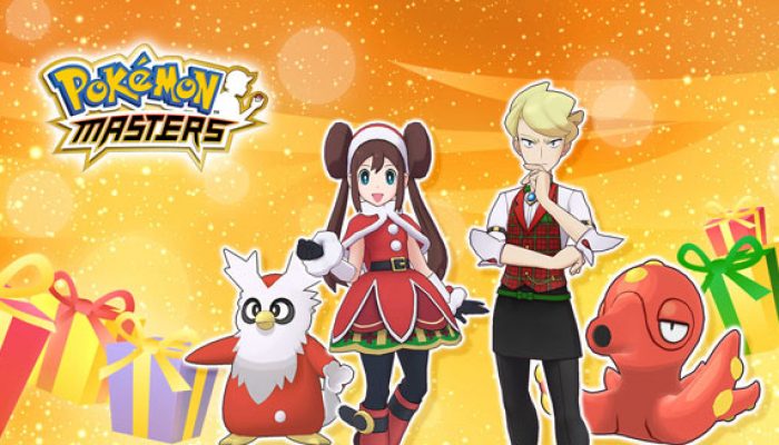 Pokémon: ‘Holiday Sync Pairs Rosa & Delibird and Siebold & Octillery Appear in Pokémon Masters’