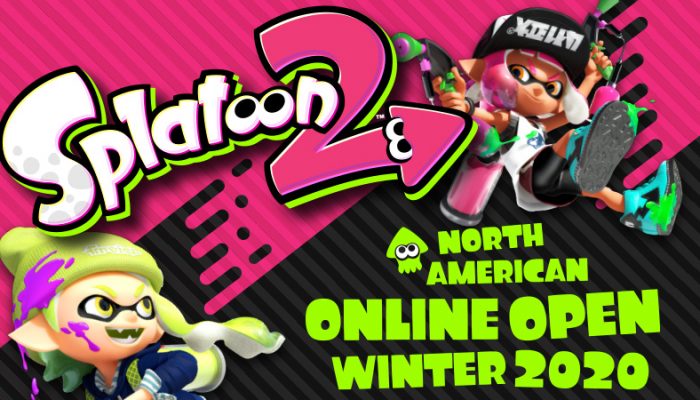 NoA: ‘Register now for the Splatoon 2 North American Online Open Winter 2020!’