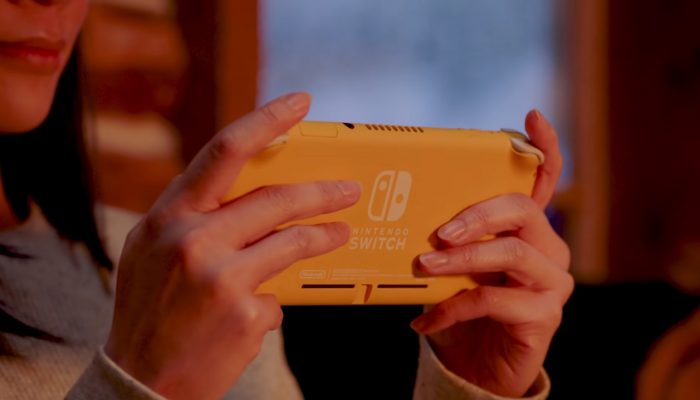 Nintendo Switch Lite – Sights & Sounds: Gameplay with Relaxing Fireplace