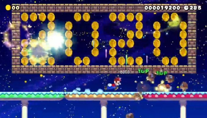 Happy New Year from Super Mario Maker 2