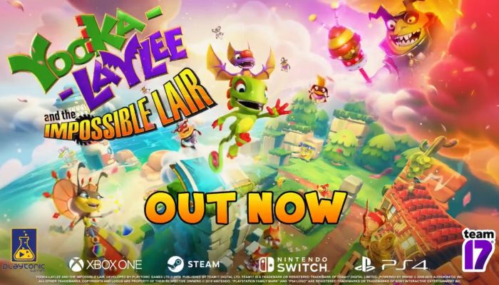 Yooka-Laylee and the Impossible Lair now with a free demo on the Nintendo Switch eShop