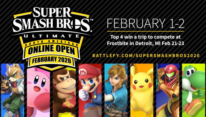 Announcing the Super Smash Bros Ultimate North American Online Open February 2020