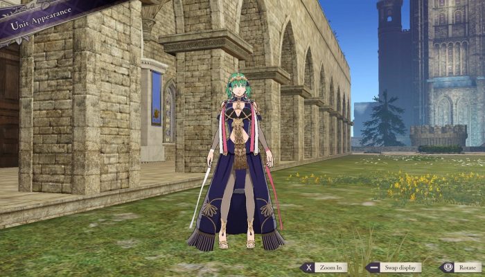 Dress as Sothis in Fire Emblem Three Houses with the Expansion Pass