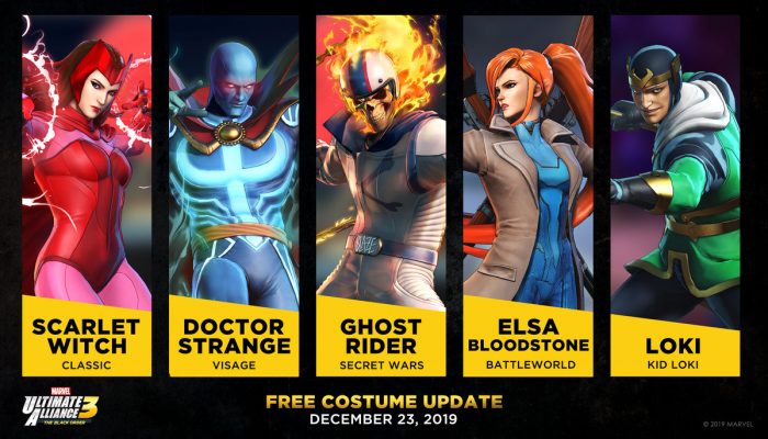 Here are the free costumes added alongside the launch of Marvel Ultimate Alliance 3’s DLC Expansion 2