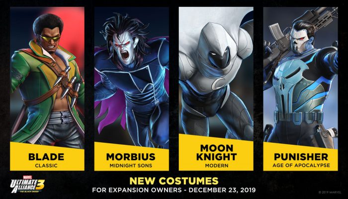 Here are the DLC costumes included in Marvel Ultimate Alliance 3’s DLC Expansion 2