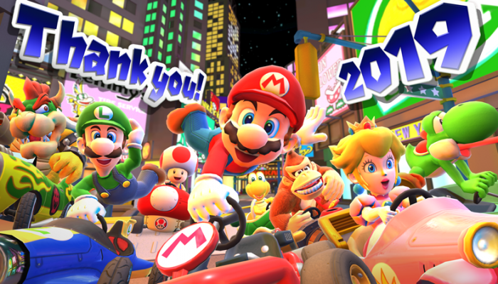 Mario thanks you for participating in the New Year’s Tour in Mario Kart Tour