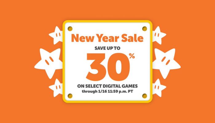 The North American eShop also getting its New Year Sale