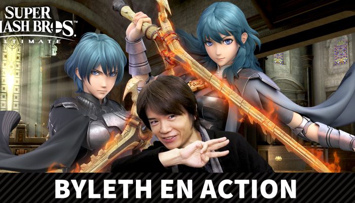 Nintendo France : ‘Byleth, de Fire Emblem: Three Houses, rejoint Super Smash Bros. Ultimate le 29 janvier !’