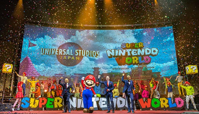 USJ: ‘Global Kick-Off Presentation Event for “Super Nintendo World”‘