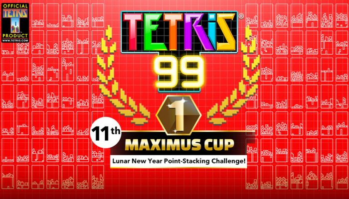 NoA: ‘Go for glory in the Tetris 99 11th Maximus Cup Lunar New Year Challenge’