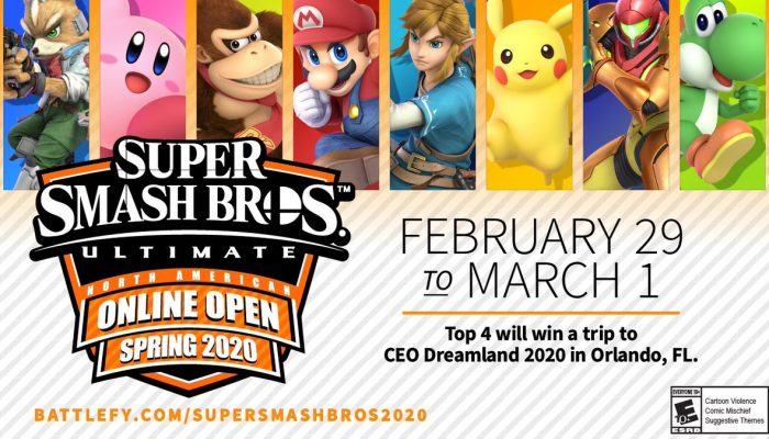 Super Smash Bros Ultimate North American Online Open Spring 2020