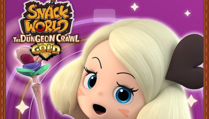 Here are the four main heroes in Snack World The Dungeon Crawl Gold