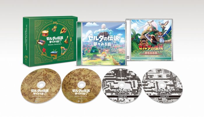 The Legend of Zelda: Link’s Awakening – Pictures of the Upcoming Japanese Original Soundtrack