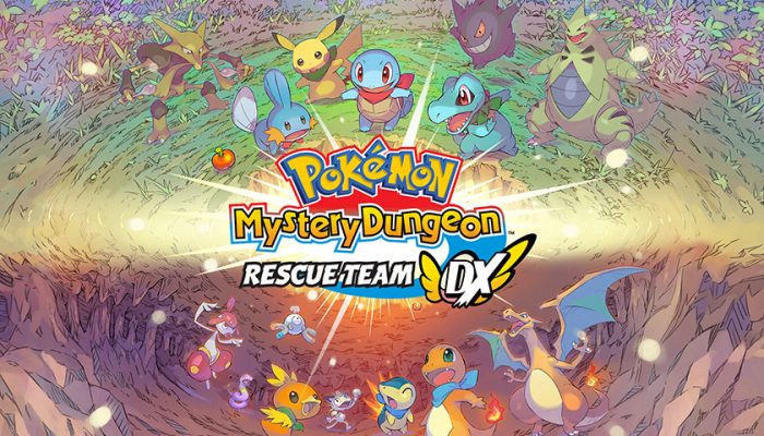 NoA: ‘Pokémon Mystery Dungeon: Rescue Team DX is now available on Nintendo Switch’