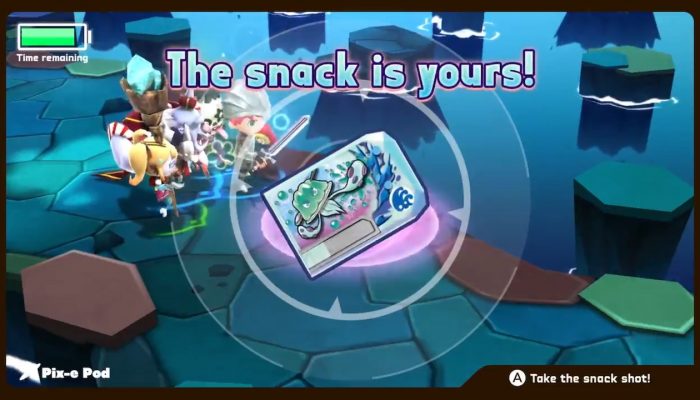 Capture monsters as “snack shots” in Snack World The Dungeon Crawl Gold