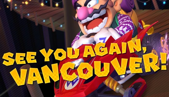 Wario thanks you for your participation in the Vancouver Tour in Mario Kart Tour