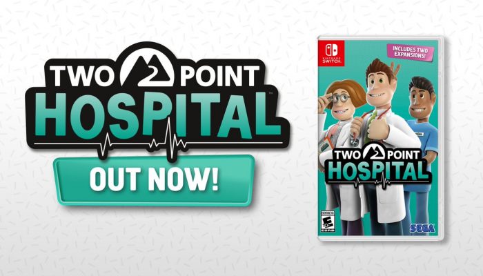 Two Point Hospital available now on Nintendo Switch