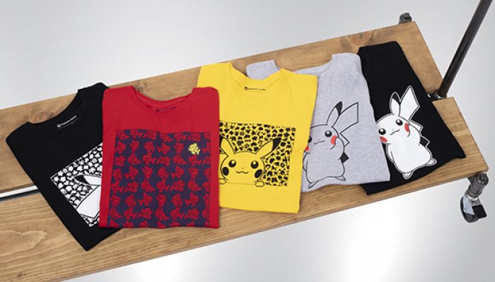 Pokémon: ‘Pikachu, Bulbasaur, Charmander, Squirtle, and More on New T-Shirts at the Pokémon Center’
