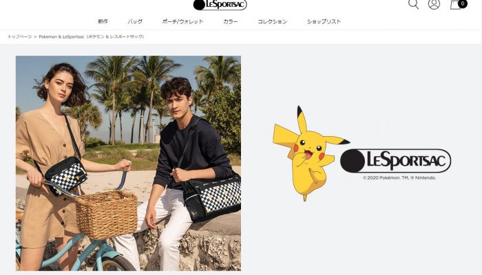 Pokémon – Pictures of the Japanese LeSportsac Collaboration