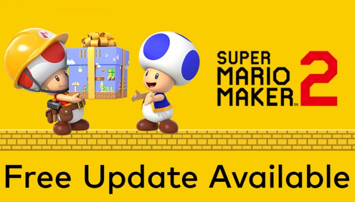 NoA: ‘Free final update to Super Mario Maker 2 adds world building mode and new course parts’