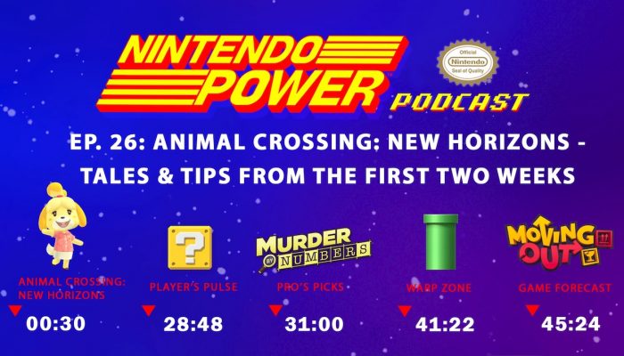 Nintendo Power Podcast Ep. 26 – Animal Crossing New Horizons Tales & Tips from Our First Two Weeks!