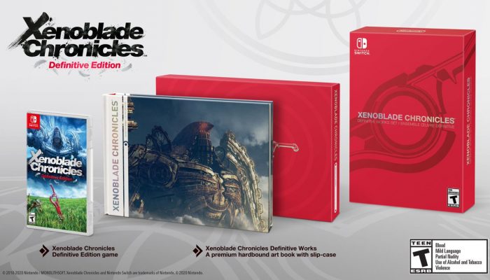 Here are the contents of the Xenoblade Chronicles Definitive Works set in North America