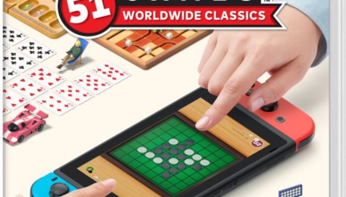 This is the box art for Clubhouse Games 51 Worldwide Classics