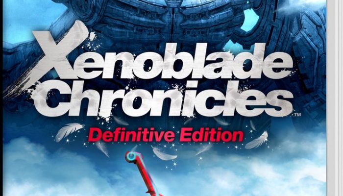 Here’s the box art for Xenoblade Chronicles Definitive Edition