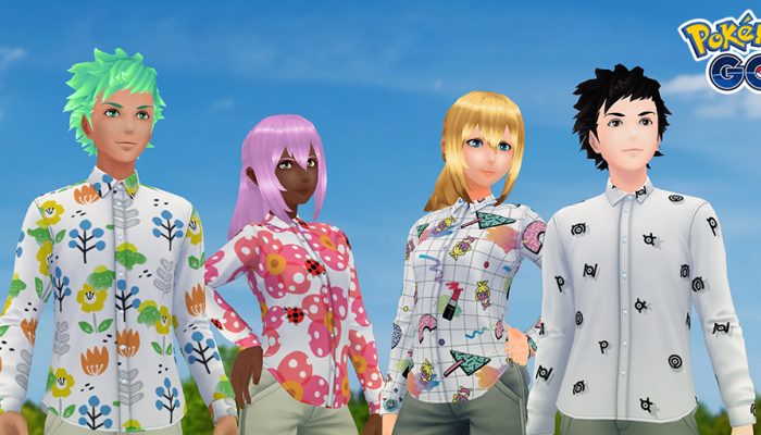 Niantic: ‘New patterns of Pokémon Shirts have arrived in the Style Shop!’