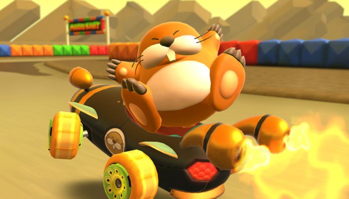 NoA: ‘New driver Monty Mole joins the race in the Mario Kart Tour game!’