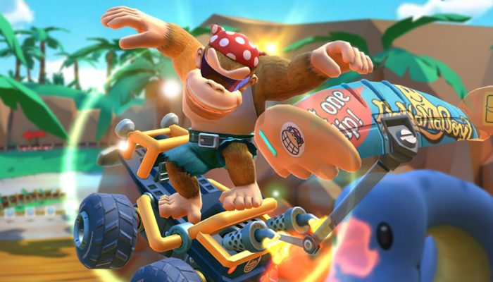 NoA: ‘Dixie Kong and Funky Kong swing into Mario Kart Tour!’