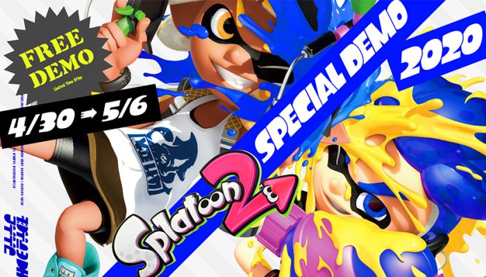 NoA: ‘Try out the free Splatoon 2 Special Demo 2020 for a limited time! More offers are also available.’