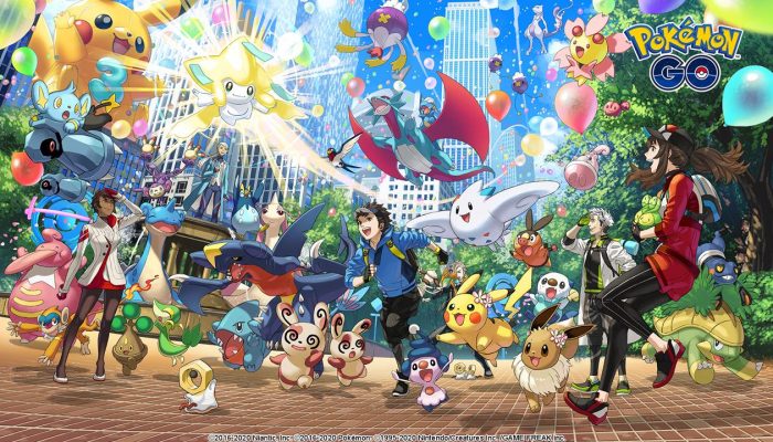 Here are some desktop backgrounds from Pokémon Go
