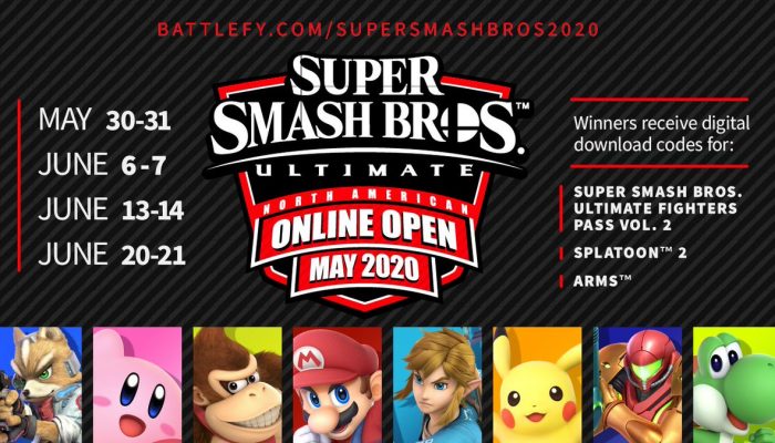 Introducing the Super Smash Bros. Ultimate North American Online Open May 2020