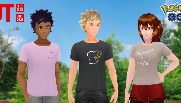 Niantic: ‘T-shirt avatar items from the Uniqlo UT With Pokémon Collection come to Pokémon Go!’