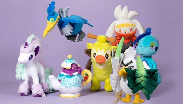 Pokémon: ‘New Galar region and Pokémon Mystery Dungeon: Rescue Team DX plush at the Pokémon Center’