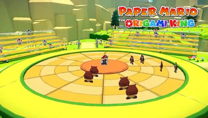 Take a listen to Paper Mario The Origami King’s main battle theme