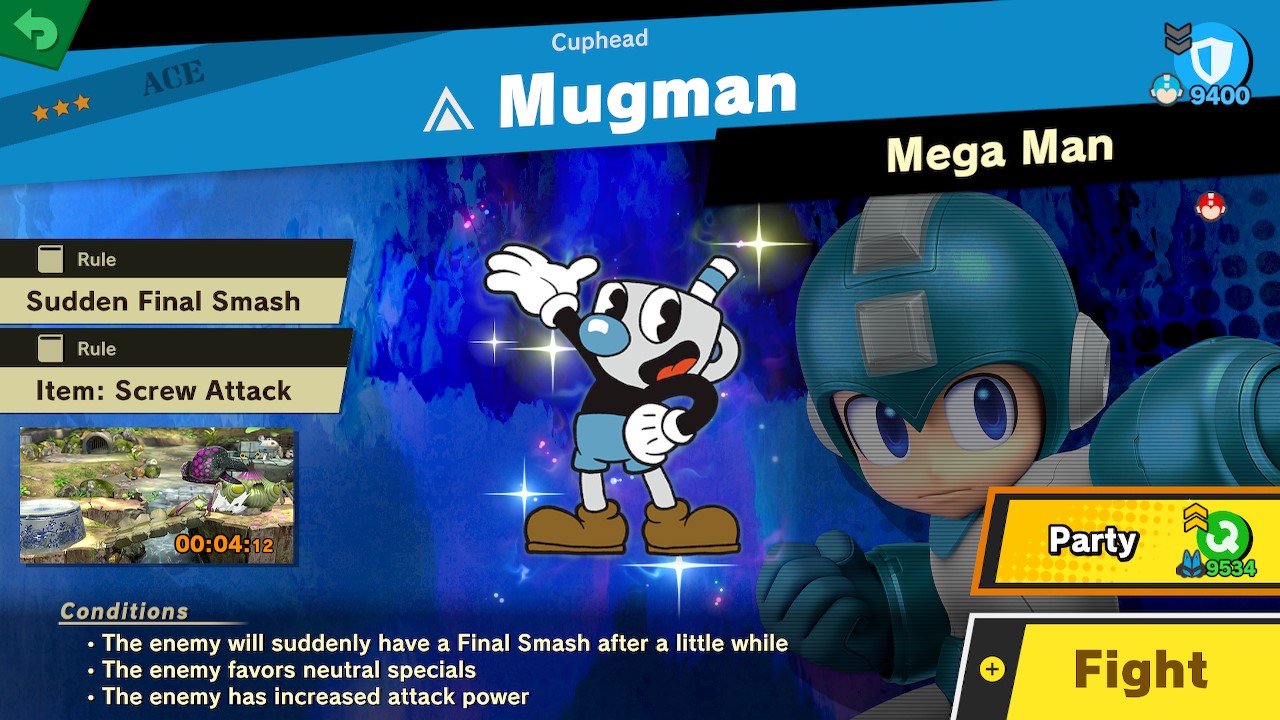 Warframe's Lotus and Cuphead spirits now up for grabs in Super Smash