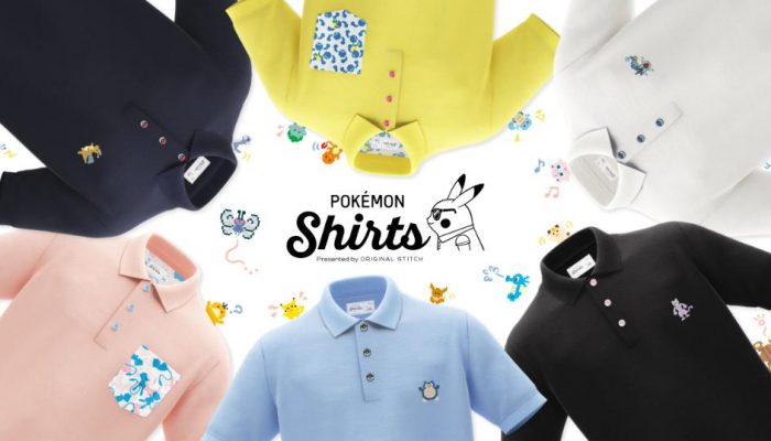 Pokémon Shirts now offering polo shirts