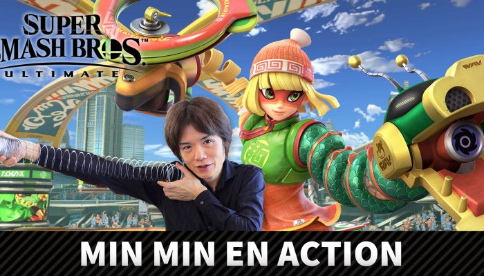 Nintendo France : ‘Min Min du jeu Arms rejoint le casting de Super Smash Bros. Ultimate le 30 juin !’
