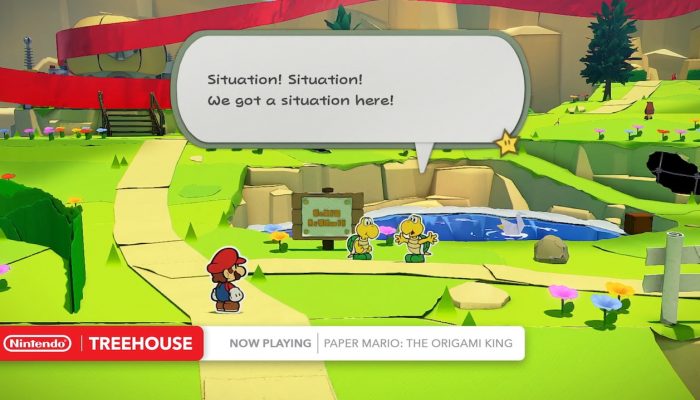 Paper Mario: The Origami King – Nintendo Treehouse Live July 2020 Gameplay