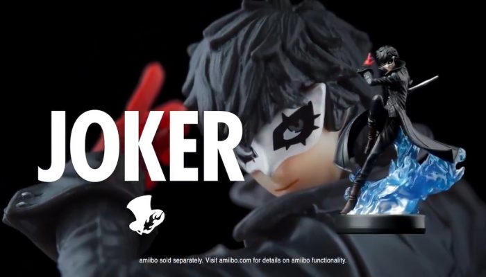 Joker and Hero Super Smash Bros. series amiibo launching on October 2