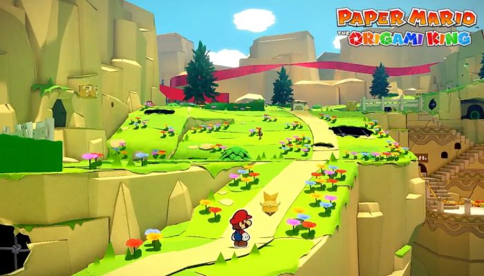 Take a listen to the Picnic Road theme in Paper Mario The Origami King