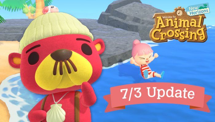 Animal Crossing New Horizons free Summer Update Wave 1 available now