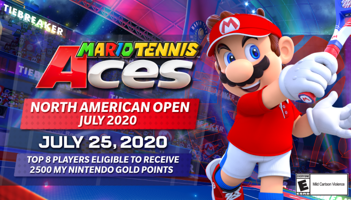 Mario Tennis Aces North American Open July 2020