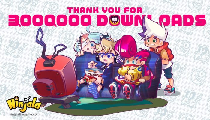 Ninjala celebrates over three million downloads