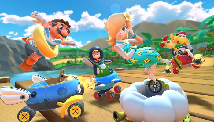 Rosalina and co. thank you for the Marine Tour in Mario Kart Tour