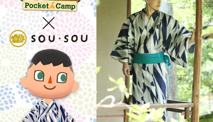 Animal Crossing Pocket Camp partners with the SOU SOU Yukata Collection