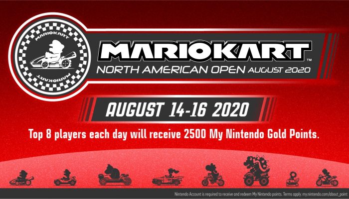 Announcing the Mario Kart North American Open August 2020