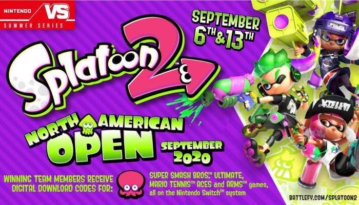 Announcing the Splatoon 2 North American Open September 2020